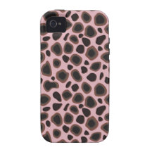 Africankoko Custom  Leopard Skin, Chettah Skin Vibe iPhone 4 Cover