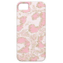 Africankoko Custom Pink  Leopard Skin iPhone 5 Covers