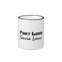 Africankoko Custom Port Loko,Sierra leone, Africa Mugs