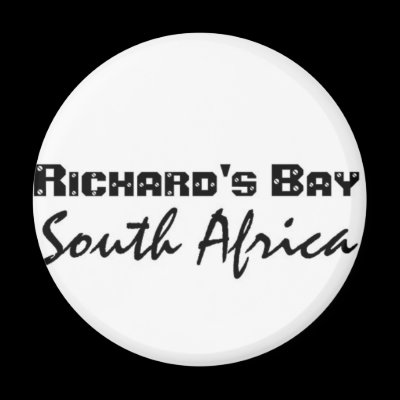 Africankoko Custom Richards Bay, South Africa Fridge Magnets by AFRICANKOKO