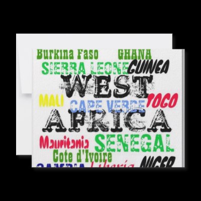 Africankoko Custom W.Africa  Apparell Personalized Invitation by AFRICANKOKO