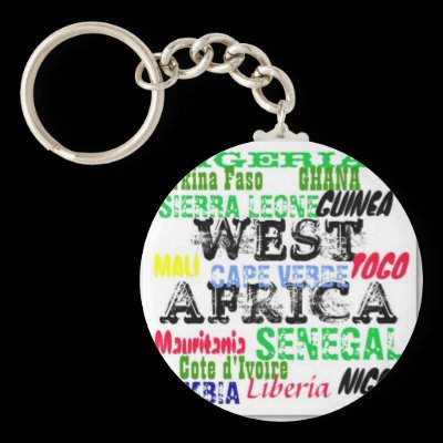 Africankoko Custom W.Africa  Apparell Key Chains by AFRICANKOKO