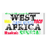 Africankoko Custom W.Africa  Apparell photo cards