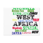Africankoko Custom W.Africa  Apparell postcards