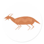Afrika Africa Antilope antelope Runder Sticker