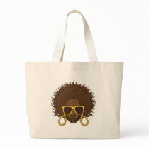 Afro Cool Tote Bag