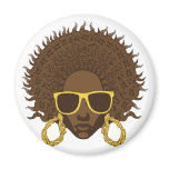 Afro Cool magnets