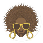 Afro Cool stickers