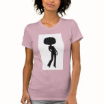 afro girl t-shirts