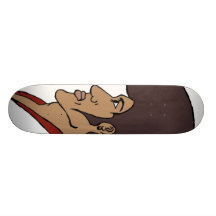 Afro Man Custom Skateboard