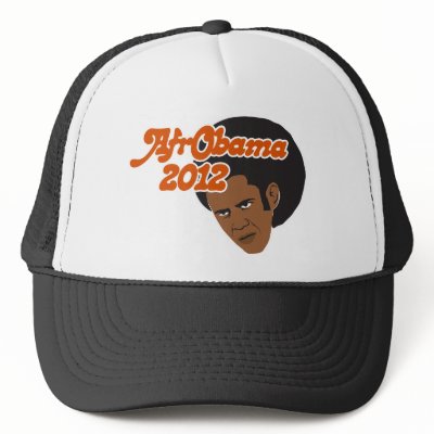 Afro Obama Mesh Hats by Piratesvsninjas