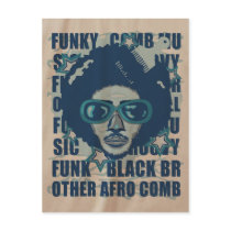 AFRO POSTCARD
