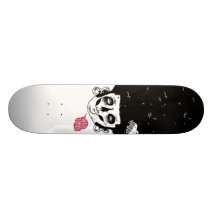 afro zombie skateboard decks