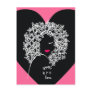 Afros Are Love postcard