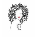 Afros Are Love t-shirts
