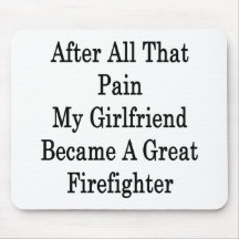 After All That Pain My Girlfriend Became A Great F Mousepad