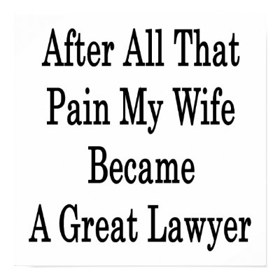After All That Pain My Wife Became A Great Lawyer Poster by Supernova23a