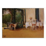 After Dinner Borzoi Card