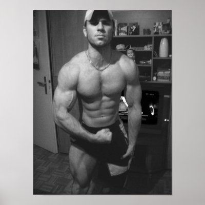 After GYM Rock Solid Full Muscle Posters by alongabbay