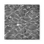 After Hockney - Black & White: Light on water