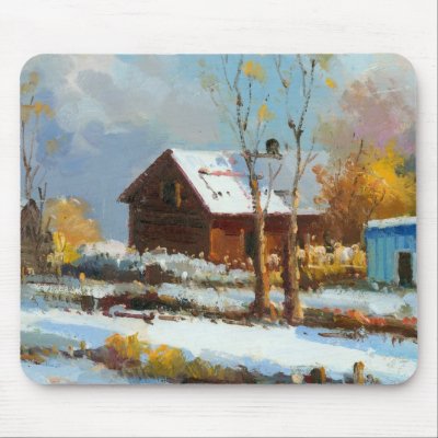 After Snow Mousepad by amazingb