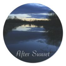 After Sunset Sticker