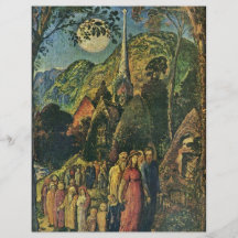 After The Evening Service By Palmer Samuel Flyer Design