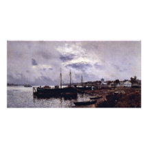 After The Rain Plösser By Lewitan Isaak Ilitsch (B Photo Greeting Card