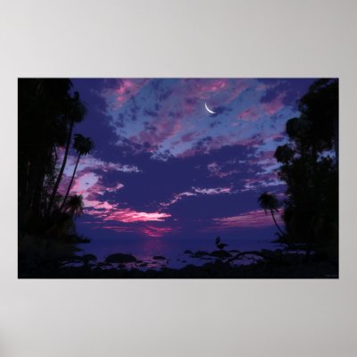 Afterglow Poster by digitalblasphemy