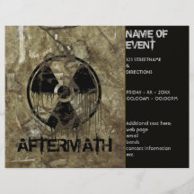 Aftermath Personalized Flyer