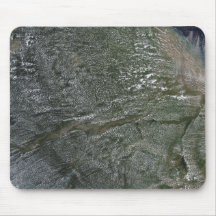 Afternoon clouds over the Amazon Basin Mousepad