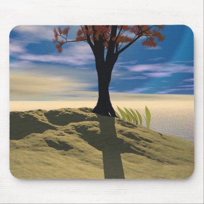 Afternoon Daydreams Mouse Mats by baxiemur
