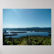 Afternoon in blue Mountain Print