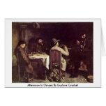 Afternoon In Ornans By Gustave Courbet cards