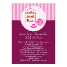 Afternoon Tea Invitation