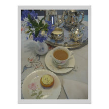 Afternoon tea ladies party personalized invites