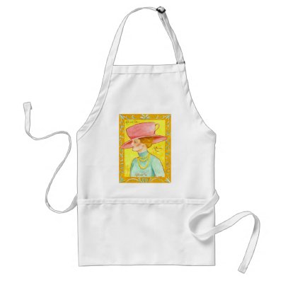 Afternoon Tea Lady Apron by LizRevit