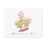 Afternoon Tea Postcard