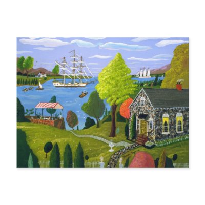 Afternoon Tea Postcards by jonart