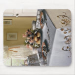Afternoon tea setting mousepad