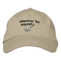 Afternoon Tee Golfing Embroidered Hat