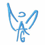 AG Fleece Jacket  - Baby Blue Angel