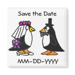 AG- Penguin Save the Date Magnets