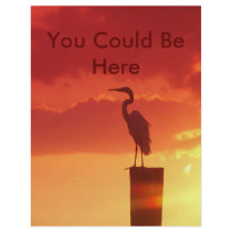 Against A Red Sky Custom Flyer