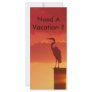 Against A Red Sky Custom Rack Card