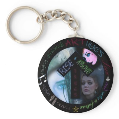 Against The Influence Keychains by EvenDeathLies