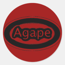 agape sticker