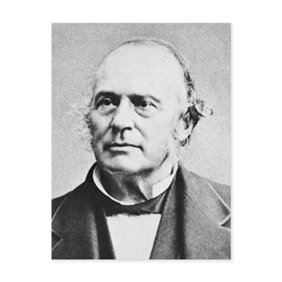 Agassiz ~ Louis Agassiz Naturalist Biologist Postcard by fotoshoppe