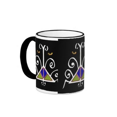 Agassou, Patron Loa of the Home, Family, & Lineage Mugs by voodoomama