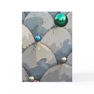 Agave holiday greeting card by DebraLeeBaldwin